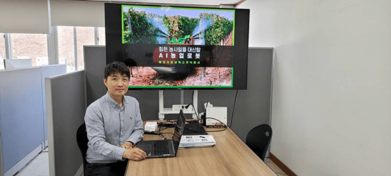 [농업이 IT(잇)다] 조경식 에이지로보틱스 “방산 기술 담은 최고의 AI 과수 로봇을 농부에게”